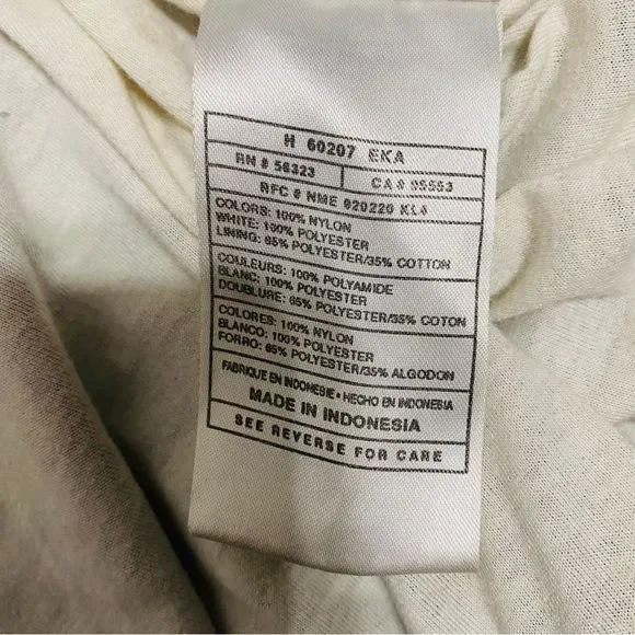 Vintage Nike Mens Dark Red Black And White Windbreaker Jacket XXL - Picture 8 of 9